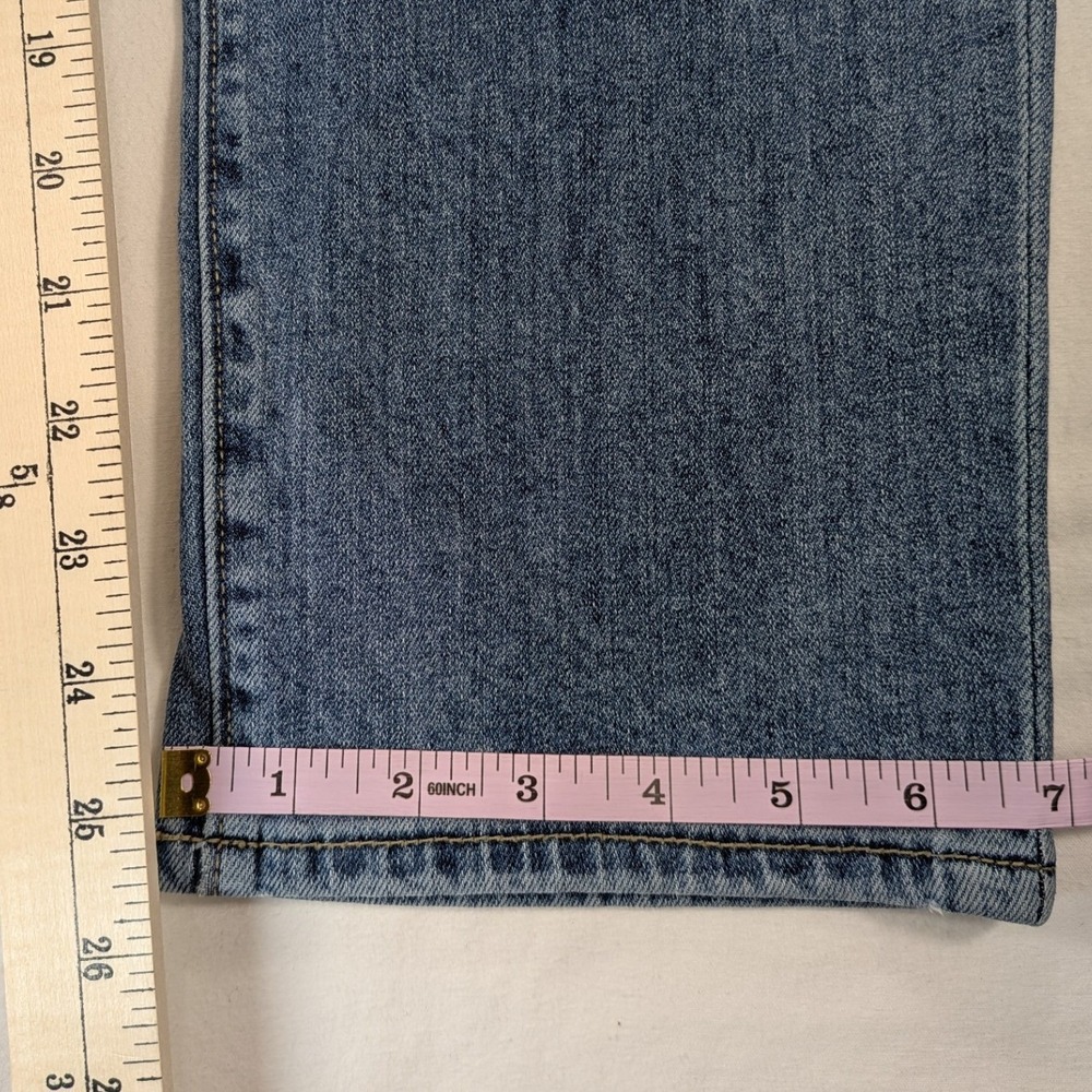 Lucky Brand Jeans Women's 10 Sweet Crop Stretch Denim Mom Boyfriend Straight y2k - Picture 10 of 12